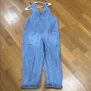 BiBi Light Blue Denim Overalls